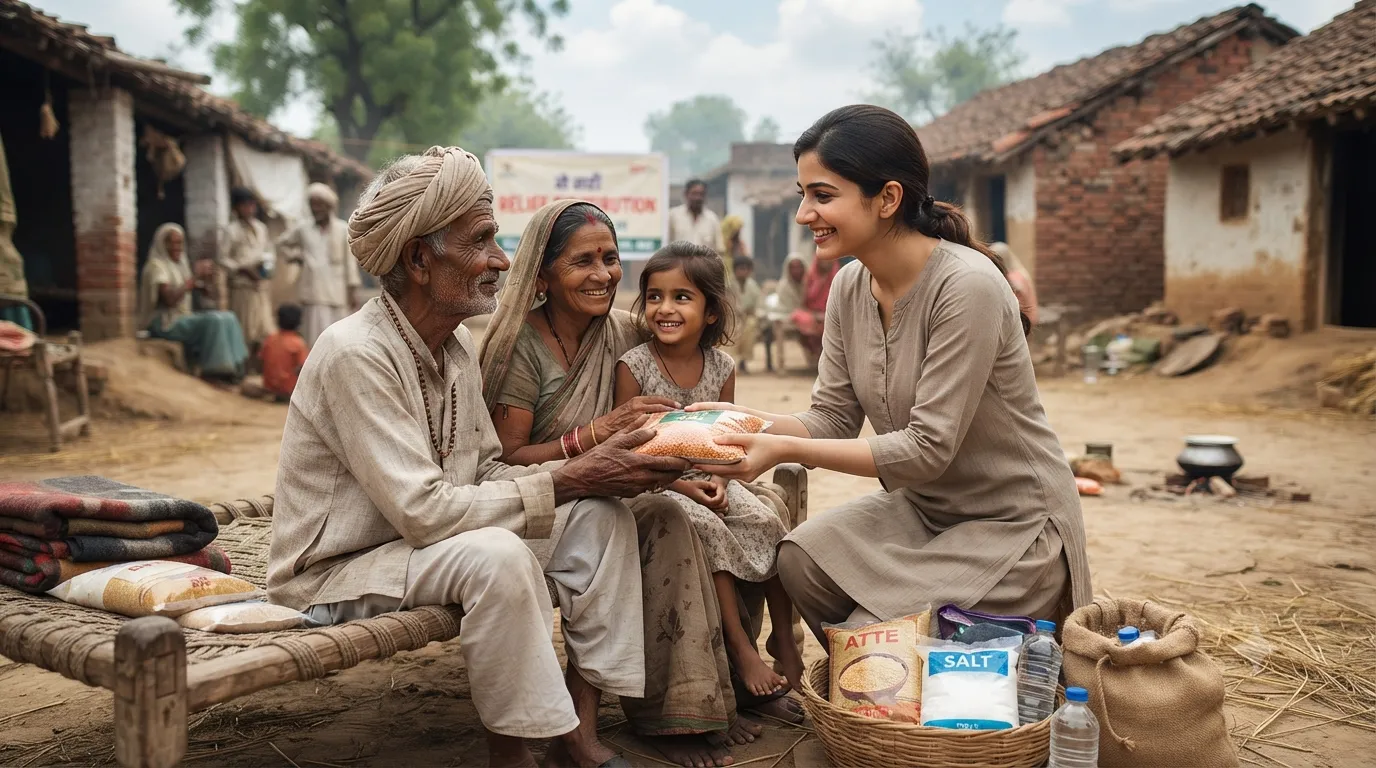 Humanitarian relief for families in crisis